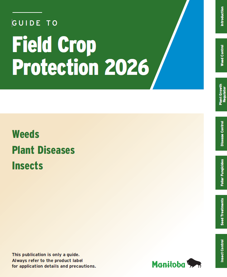 Cover of the 2026 guide to field crop protection.