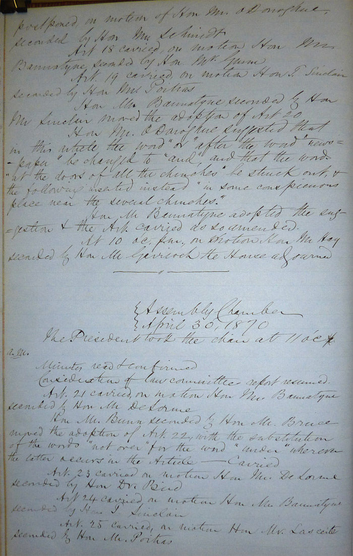 Sessional Journal, page 25