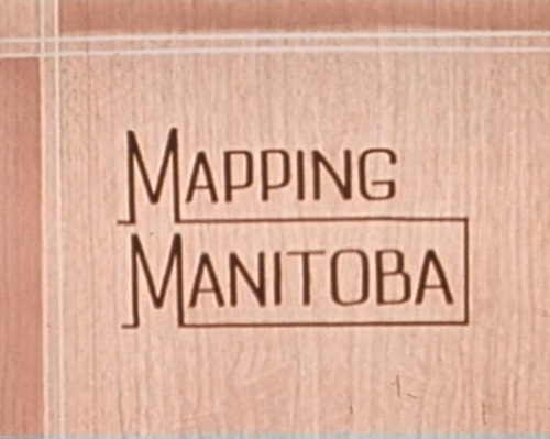 texte : Cartographie du Manitoba
