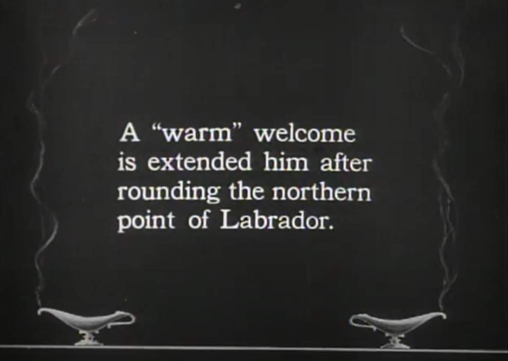 texte : Un accueil chaleureux lui est rserv aprs avoir contourn la pointe nord du Labrador