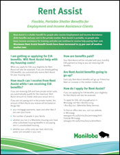 Rent Assist for Manitobans Receiving EIA Fact Sheet