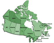 carte Canada