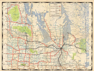 1949 Map