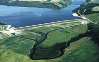 Shellmouth Dam and Reservoir