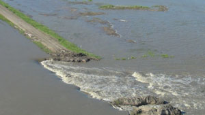 Portage Diversion Controlled Breach, July 2014