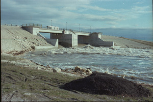 Red River Floodway Inlet Control Structure, 1979
