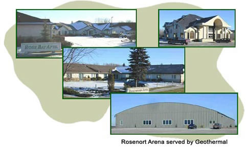 Rosenort, Manitoba Geothermal Heat Pump Applications