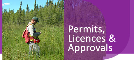 Permits, Licences & Approvals banner