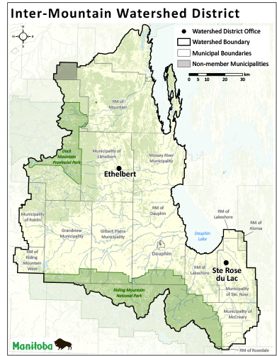 Inter-Mountain Watershed District Map