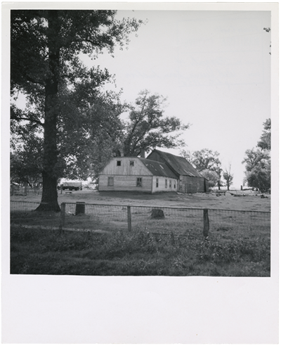 Photograph of Abram and Agatha Friesen family farm