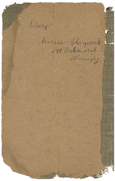 Journal d’Annie M. Laycock, 1901